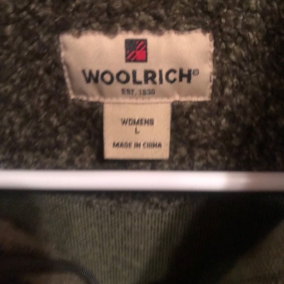 Woolrich Vest Olive Green Heather - Picture 3 of 7